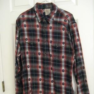 Lucky Brand Southwest Western Long Sleeve Shirt